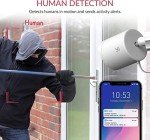 YI 2pc Security Camera Outdoor, 1080p Outside Surveillance Front Door IP Smart Cam with Waterproof, WiFi, Cloud, Night Vision, Motion Detection Sensor, Smartphone App, Works with Alexa