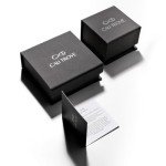 Cali Trove Silver Diamond Wedding Ring Set