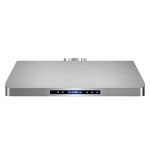 Cosmo COS-QS75 30 in. Under Cabinet Range Hood with 500 CFM, Permanent Filters, LED Lights, Convertible from Ducted to Ductless (Kit Not Included) in Stainless Steel