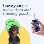 Honest Paws Dog Shampoo and Conditioner - 5-in-1 for Allergies and Dry, Itchy, Moisturizing for Sensitive Skin - Sulfate Free, Plant Based, All Natural, with Aloe and Oatmeal - 8 Fl Oz