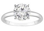 14K White Gold 1ct Lab Grown Diamond Ring