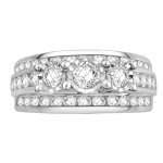 Natural Diamond Engagement Ring Bridal Set - 2.00 Carat