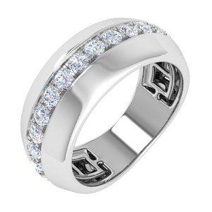 Men's 1/2 Carat Diamond Wedding Band in Gold