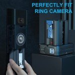 2-Pack Rechargeable Batteries with Dual USB Charger