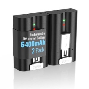 Powerowl Rechargeable Batteries for Ring Doorbell 2-Pack