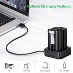 2-Pack Rechargeable Batteries for Ring Doorbell & Cam