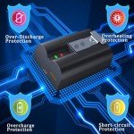 Hiweld 2 Pack Rechargeable Ring Doorbell Batteries