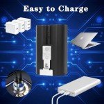 Hiweld 2 Pack Rechargeable Ring Doorbell Batteries