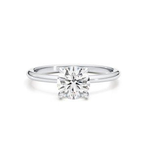1 Carat Lab Grown Diamond Solitaire Engagement Ring