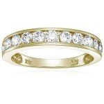 1 cttw Diamond Half Eternity Band in 14K Gold