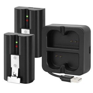 Replacement Batteries & Charging Station for Ring Doorbells