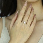 Lab Grown 1 Carat Diamond Solitaire Ring