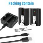 Replacement Batteries & Charging Station for Ring Doorbells