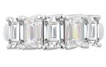 2.5 Carat Lab Grown Emerald Cut Diamond Ring