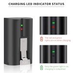 2-Pack Rechargeable Batteries with Charger for Ring Devices