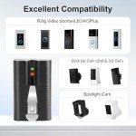 QuasuHaven 2Pack Rechargeable Battery for Ring Devices