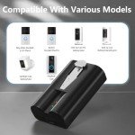 2-Pack Replacement Battery & Charger for Ring Doorbell