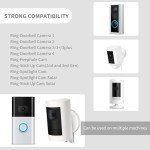 2-Pack Rechargeable Batteries with Charger for Ring Cameras