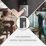 2-Pack Rechargeable Batteries with Charger for Ring Cameras