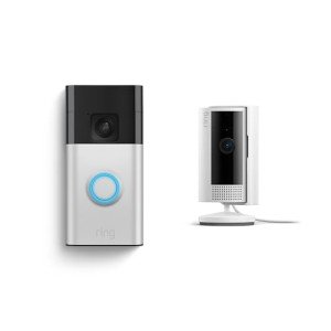 Ring Battery Doorbell and Indoor Cam Bundle