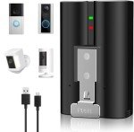 4-Pack USB Charging Station for Ring Cameras