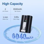 PoweLyt 3-Pack Ring Battery with Charger Station