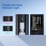 PoweLyt 3-Pack Ring Battery with Charger Station