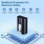 PoweLyt 3-Pack Ring Battery with Charger Station