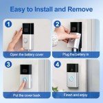 PoweLyt 3-Pack Ring Battery with Charger Station