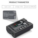 6 Pack 6040mAh Rechargeable Batteries for Ring Devices