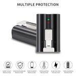 6 Pack 6040mAh Rechargeable Batteries for Ring Devices