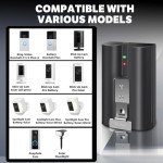 2-Pack Rechargeable Batteries for Ring Doorbell & Cam