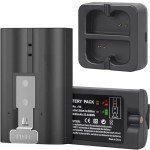 Ring Rechargeable Battery 2 Pack with Charger Station