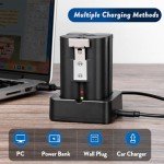 Ring Rechargeable Battery 2 Pack with Charger Station