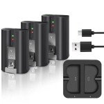 Rechargeable 3-Pack Ring Video Doorbell Batteries
