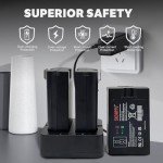 Rechargeable 3-Pack Ring Video Doorbell Batteries