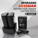 Rechargeable 3-Pack Ring Video Doorbell Batteries