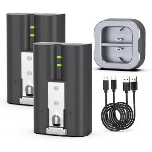 7200mAh Replacement Batteries for Ring Devices - 2 Pack