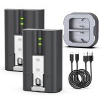 7200mAh Replacement Batteries for Ring Devices - 2 Pack