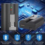 SUNNEAR Rechargeable Battery for Ring Doorbells & Cams