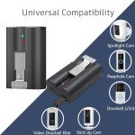 SUNNEAR Rechargeable Battery for Ring Doorbells & Cams