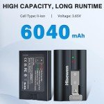 2-Pack Rechargeable Batteries & Charger for Ring Cameras