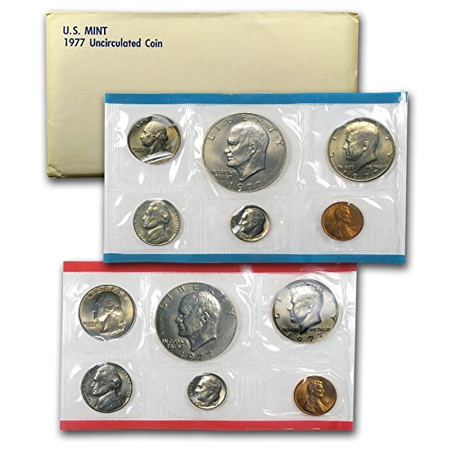 1977 US 12 Piece Mint Set In original packaging from US mint Uncirculated