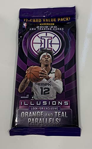 2020 Panini Illusions Basketball NBA Value Card Pack - Orange Teal Exclusive