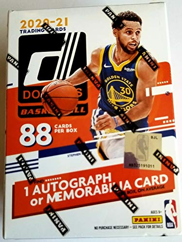 2020/21 Donruss Basketball Blaster Box 88 Cards Per Box 1 Autograph or Memorabilia Card Per Box Factory Sealed