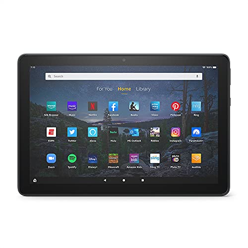 Introducing Fire HD 10 Plus tablet, 10.1", 1080p Full HD, 32 GB, Slate
