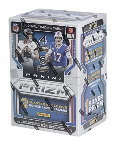 2021 Panini Prizm NFL Football BLASTER Box (6 pks/bx)