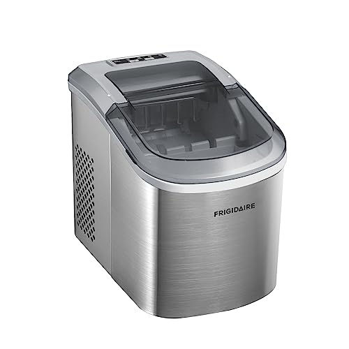 Frigidaire EFIC117-SS 26 Pound Ice Maker, 26 lbs per day, Stainless