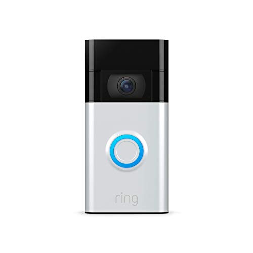 Ring Video Doorbell â 2020 release â 1080p HD video, improved motion detection, easy installation â Satin Nickel