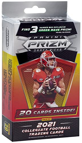 2021 Panini NFL Prizm Draft Picks Football Trading Card Hanger Box